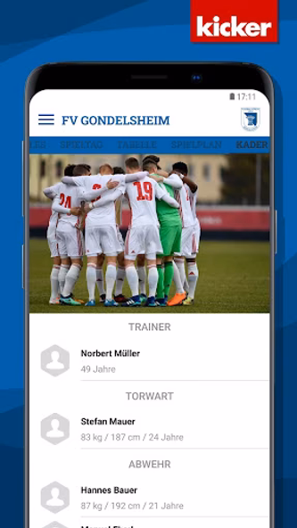 FV Gondelsheim Screenshot 1 - AppWisp.com FV Gondelsheim Screenshot 1 - AppWisp.com