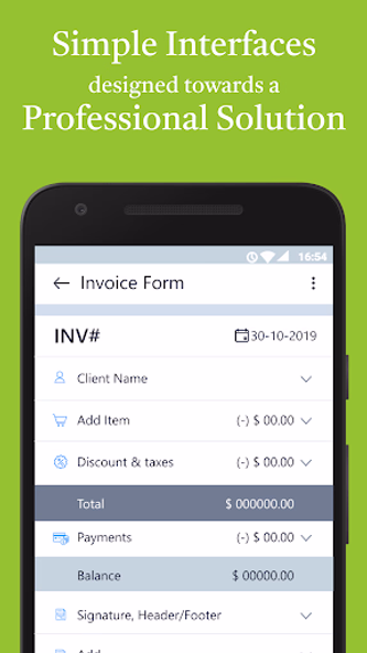 Simple Invoice Manager Screenshot 3 - AppWisp.com Simple Invoice Manager Screenshot 3 - AppWisp.com