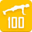 100 Pushups workout BeStronger - AppWisp.com