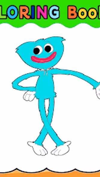 Wuggy Friends Poppy Coloring Screenshot 4 - AppWisp.com Wuggy Friends Poppy Coloring Screenshot 4 - AppWisp.com