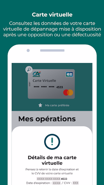 Paiement mobile CA Screenshot 4 - AppWisp.com Paiement mobile CA Screenshot 4 - AppWisp.com
