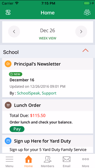 SchoolSpeak Screenshot 1 - AppWisp.com SchoolSpeak Screenshot 1 - AppWisp.com