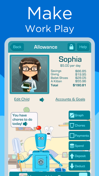 Chores & Allowance Bot Screenshot 3 - AppWisp.com Chores & Allowance Bot Screenshot 3 - AppWisp.com