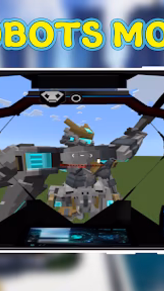 Robots Mod For Minecraft PE Screenshot 2 - AppWisp.com Robots Mod For Minecraft PE Screenshot 2 - AppWisp.com