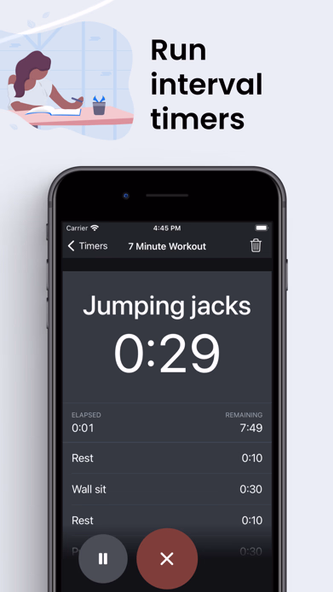Timer+ · Multiple Timers Screenshot 3 - AppWisp.com Timer+ · Multiple Timers Screenshot 3 - AppWisp.com