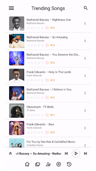 Worship MP3: Gospel Music Screenshot 3 - AppWisp.com Worship MP3: Gospel Music Screenshot 3 - AppWisp.com