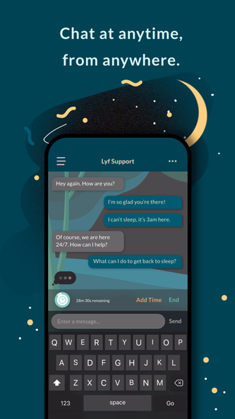 Lyf Support - We Got You Screenshot 4 - AppWisp.com Lyf Support - We Got You Screenshot 4 - AppWisp.com