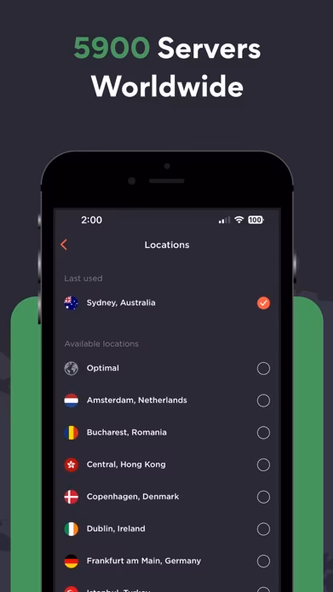 Touch VPN Secure Hotspot Proxy Screenshot 3 - AppWisp.com Touch VPN Secure Hotspot Proxy Screenshot 3 - AppWisp.com