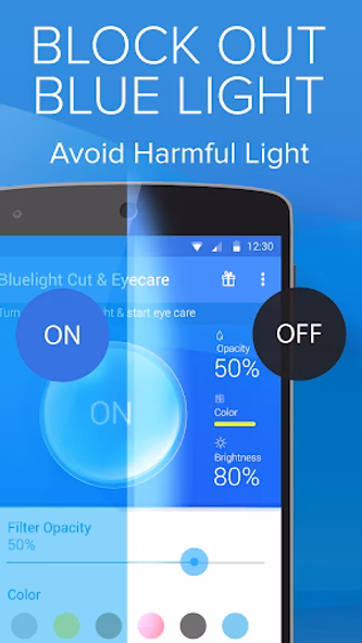 Blue Light Filter for Eye Care Screenshot 2 - AppWisp.com Blue Light Filter for Eye Care Screenshot 2 - AppWisp.com