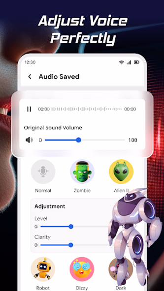 Voice Changer & Voice Effects Screenshot 3 - AppWisp.com Voice Changer & Voice Effects Screenshot 3 - AppWisp.com