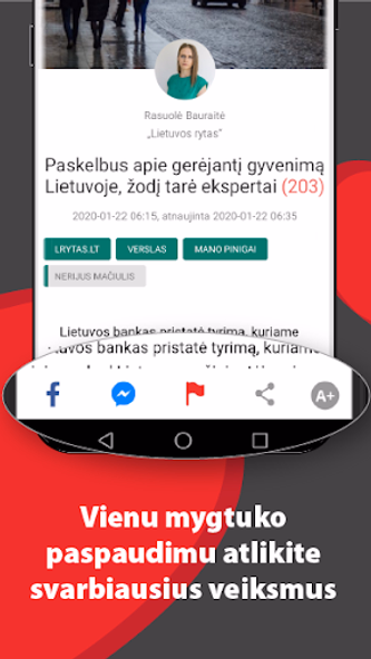 Lrytas Screenshot 1 - AppWisp.com Lrytas Screenshot 1 - AppWisp.com