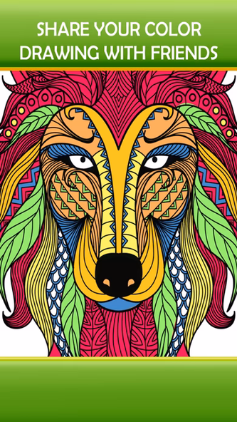 Animal Art Zen Designs - Relaxing Coloring Book for Adults Screenshot 4 - AppWisp.com Animal Art Zen Designs - Relaxing Coloring Book for Adults Screenshot 4 - AppWisp.com