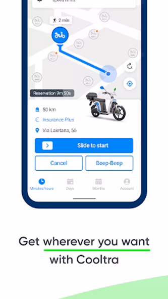 Cooltra Motosharing Scooter Screenshot 4 - AppWisp.com Cooltra Motosharing Scooter Screenshot 4 - AppWisp.com