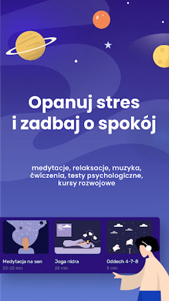 Mindy - medytacja, sen, rozwój Screenshot 1 - AppWisp.com Mindy - medytacja, sen, rozwój Screenshot 1 - AppWisp.com