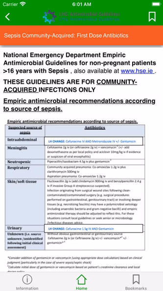 RCSI Antimicrobial Guidelines Screenshot 3 - AppWisp.com RCSI Antimicrobial Guidelines Screenshot 3 - AppWisp.com