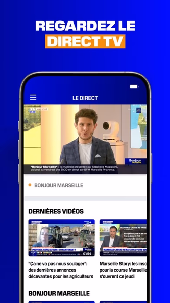 BFM Marseille - news et météo Screenshot 2 - AppWisp.com BFM Marseille - news et météo Screenshot 2 - AppWisp.com