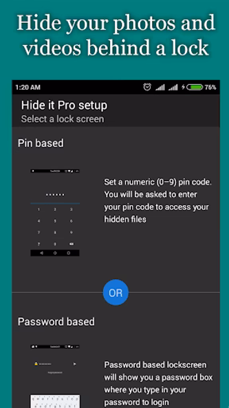 Hide Photos, Video and App Loc Screenshot 1 - AppWisp.com Hide Photos, Video and App Loc Screenshot 1 - AppWisp.com