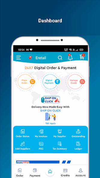 eRetail - B2B Order & Payment Screenshot 1 - AppWisp.com eRetail - B2B Order & Payment Screenshot 1 - AppWisp.com