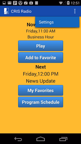CRIS Radio Screenshot 4 - AppWisp.com CRIS Radio Screenshot 4 - AppWisp.com