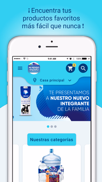 Mi Pedido Epura Screenshot 1 - AppWisp.com Mi Pedido Epura Screenshot 1 - AppWisp.com