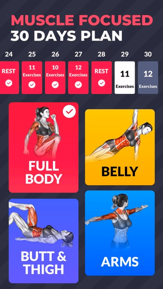 Lose Weight for Women at Home Screenshot 2 - AppWisp.com Lose Weight for Women at Home Screenshot 2 - AppWisp.com