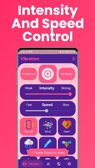 Vibrator Strong Vibration App Screenshot 2 - AppWisp.com Vibrator Strong Vibration App Screenshot 2 - AppWisp.com