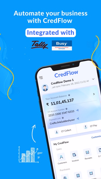 CredFlow- Tally/Busy on mobile Screenshot 1 - AppWisp.com CredFlow- Tally/Busy on mobile Screenshot 1 - AppWisp.com