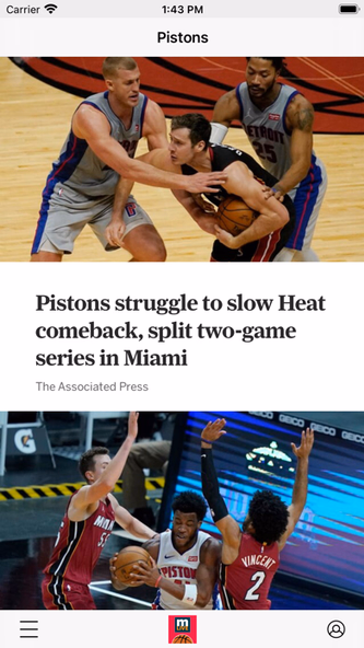 MLive: Detroit Pistons News Screenshot 3 - AppWisp.com MLive: Detroit Pistons News Screenshot 3 - AppWisp.com