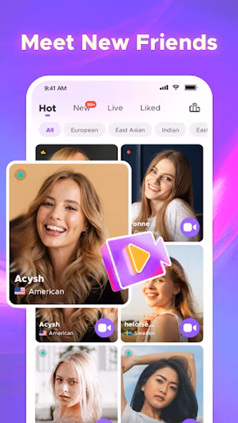 matchX: Chat. Dating. Live Screenshot 1 - AppWisp.com matchX: Chat. Dating. Live Screenshot 1 - AppWisp.com