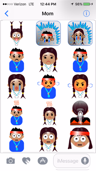 Navajo Emojis Screenshot 2 - AppWisp.com Navajo Emojis Screenshot 2 - AppWisp.com