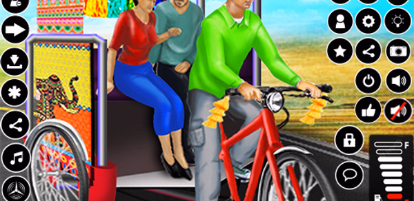 Bicycle Rickshaw Driving Games Header - AppWisp.com Bicycle Rickshaw Driving Games Header - AppWisp.com