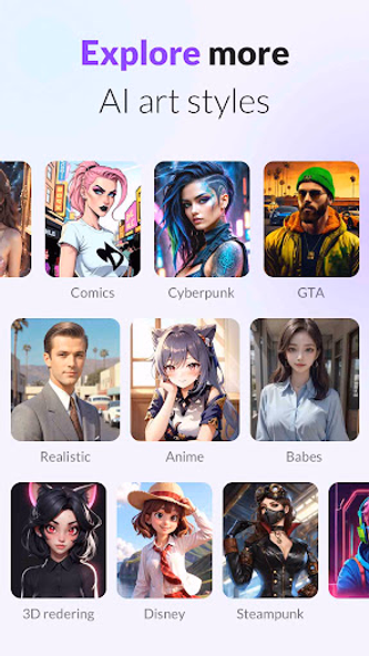 ArtiVibe-AI Art Work Generator Screenshot 2 - AppWisp.com ArtiVibe-AI Art Work Generator Screenshot 2 - AppWisp.com