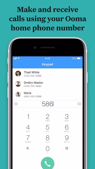 Ooma Home Phone Screenshot 1 - AppWisp.com Ooma Home Phone Screenshot 1 - AppWisp.com
