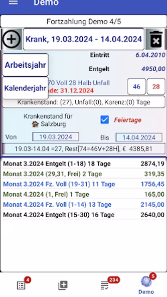 Entgeltfortzahlung Österreich Screenshot 4 - AppWisp.com Entgeltfortzahlung Österreich Screenshot 4 - AppWisp.com