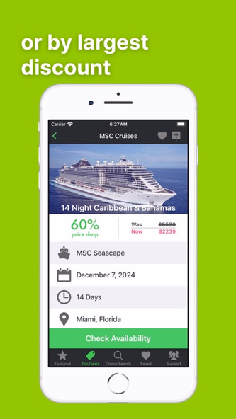 Cruise Deals - Cheap Cruises Screenshot 4 - AppWisp.com Cruise Deals - Cheap Cruises Screenshot 4 - AppWisp.com