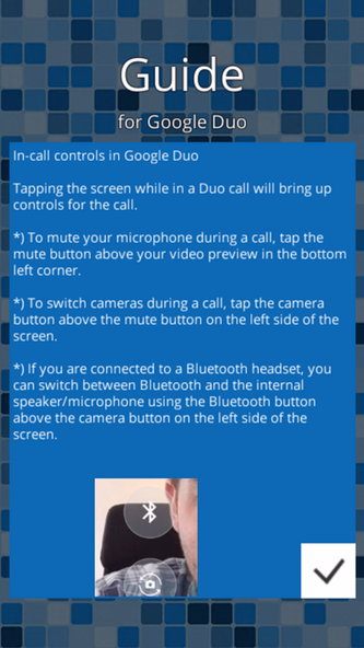 Guide for Google Duo Screenshot 2 - AppWisp.com Guide for Google Duo Screenshot 2 - AppWisp.com