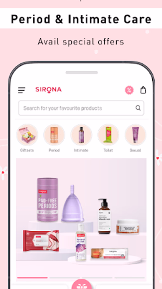 Sirona: Hygiene & Wellness Screenshot 3 - AppWisp.com Sirona: Hygiene & Wellness Screenshot 3 - AppWisp.com