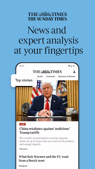 The Times: UK & World News Screenshot 1 - AppWisp.com The Times: UK & World News Screenshot 1 - AppWisp.com