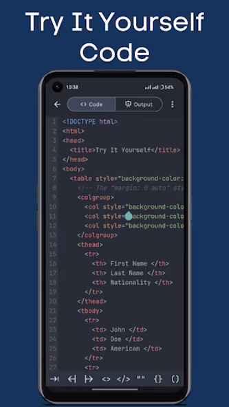 Learn HTML Screenshot 3 - AppWisp.com Learn HTML Screenshot 3 - AppWisp.com