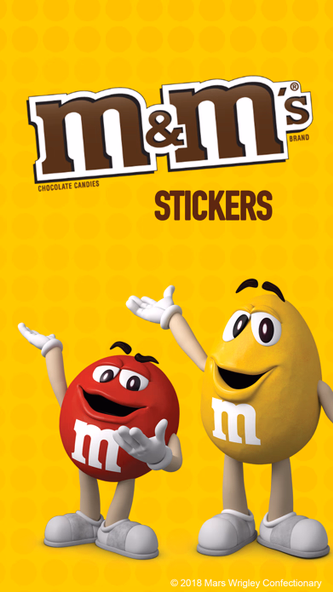M&M'S Stickers Screenshot 1 - AppWisp.com M&M'S Stickers Screenshot 1 - AppWisp.com