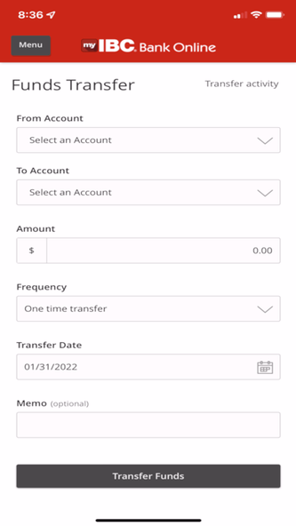 IBC Bank Screenshot 3 - AppWisp.com IBC Bank Screenshot 3 - AppWisp.com