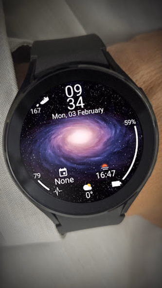 Outer Space Watch Face 2 Screenshot 3 - AppWisp.com Outer Space Watch Face 2 Screenshot 3 - AppWisp.com