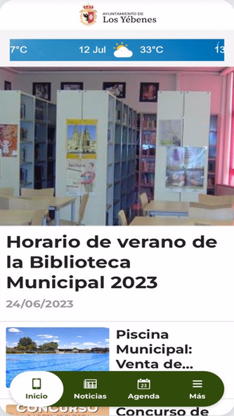 Ayuntamiento de Los Yébenes Screenshot 2 - AppWisp.com Ayuntamiento de Los Yébenes Screenshot 2 - AppWisp.com