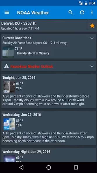 NOAA Weather & Tides Screenshot 3 - AppWisp.com NOAA Weather & Tides Screenshot 3 - AppWisp.com