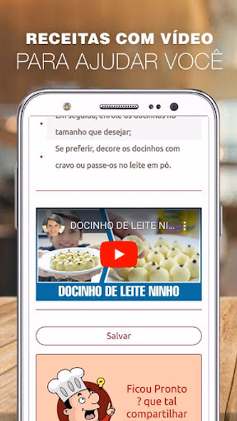 Comidinhas do Chef - Receitas Screenshot 3 - AppWisp.com Comidinhas do Chef - Receitas Screenshot 3 - AppWisp.com