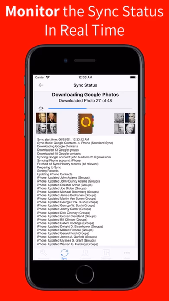 Contacts Sync: Google & More Screenshot 4 - AppWisp.com Contacts Sync: Google & More Screenshot 4 - AppWisp.com