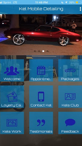 Kel Mobile Detailing Screenshot 1 - AppWisp.com Kel Mobile Detailing Screenshot 1 - AppWisp.com