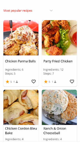 Holiday Recipes Cookbook Screenshot 2 - AppWisp.com Holiday Recipes Cookbook Screenshot 2 - AppWisp.com