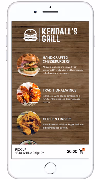 Kendall's Grill Screenshot 2 - AppWisp.com Kendall's Grill Screenshot 2 - AppWisp.com