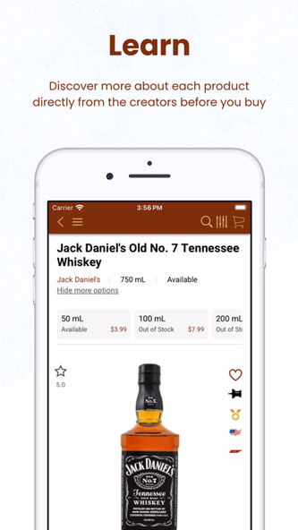 Adega Wine and Spirits Screenshot 4 - AppWisp.com Adega Wine and Spirits Screenshot 4 - AppWisp.com